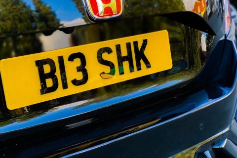 3D Number Plates