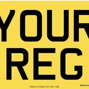 9x7inch Motorcycle Motorbike Road Legal Number Plate 100% Mot Compliant Quad Bike